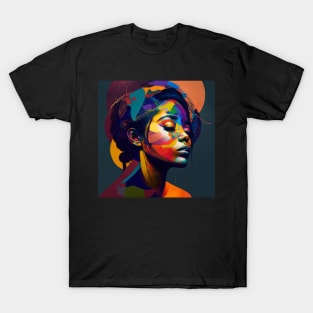 Abstract Portrait T-Shirt